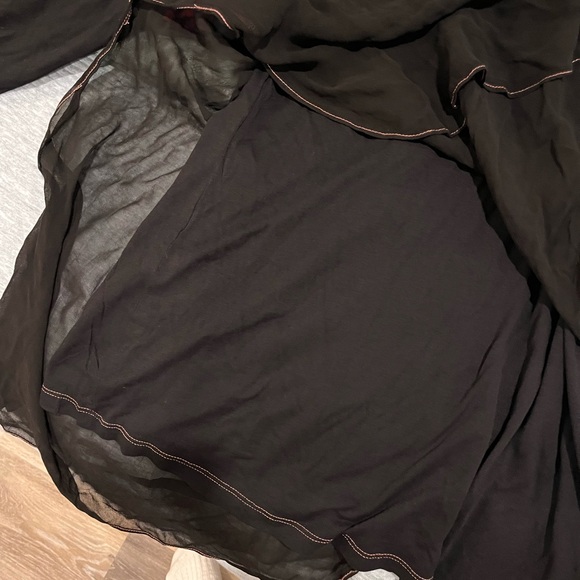 Anthropologie bl^nk long sleeve layered top - Picture 5 of 8